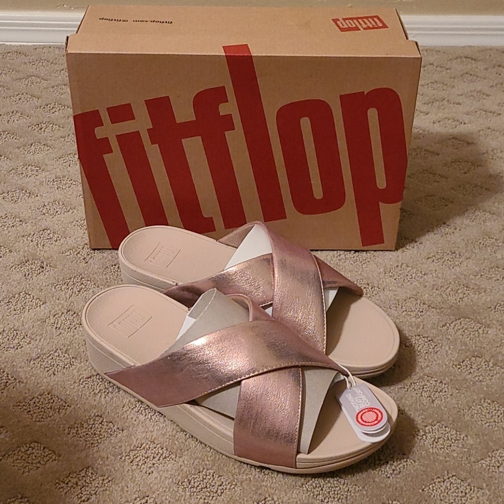 Fitflop Lulu Cross Glitz Slide
